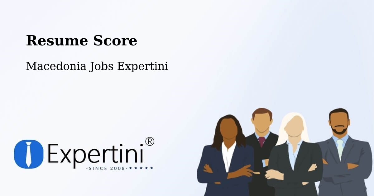 Resume Score & Job Description Match Tool – Dolneni - Macedonia Jobs Expertini