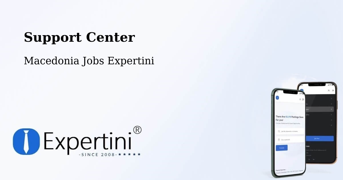 Support Services – Dolneni - Macedonia Jobs Expertini